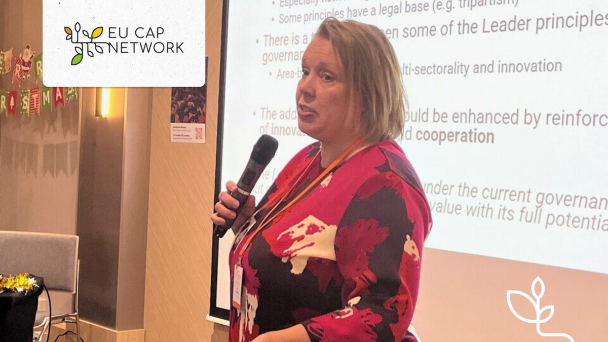 eucapnetwork's tweet photo. 🔍 Sari Rannanpää 🇫🇮 took a deep dive into the governance aspect of the LEADER approach.

Participants explored her evaluation findings at #GPW_Luxembourg.

#LEADER #GoodPractice #evaluationWORKS

@MaaseutuFi https://t.co/YFJxilnDRq