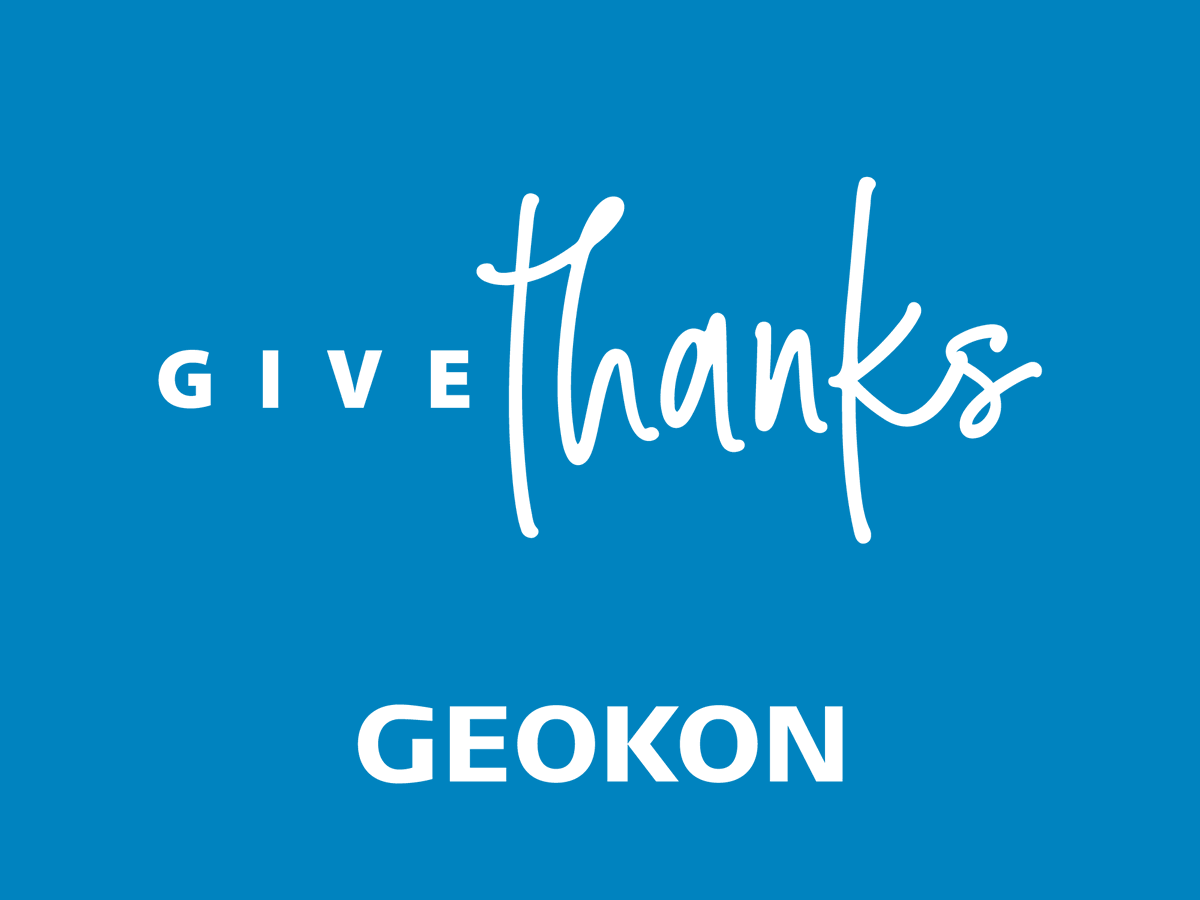 From all of us here at GEOKON, we wish you and your family and safe and delicious Thanksgiving holiday.

GEOKON will be closed November 23-24 for Thanksgiving. Normal hours resume on November 27.

 #thanksgiving #givethanks #trustedmeasurements #geokon #thanksgivingday