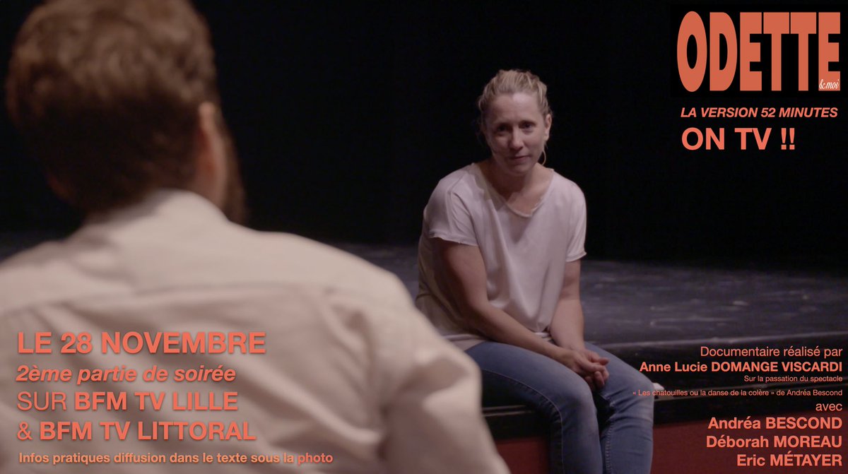 aludv's tweet photo. A VOS AGENDAS ! J-5 ! 
A y est on y est presque ! 
Le moment de la diffusion de la version 52 minutes de Odette et moi (en attendant que la version long métrage soit prête 😁) approche à grand pas 

Les infos de diffusion 👉 https://t.co/VoOaXoFi53 https://t.co/WTpSNLnnEq