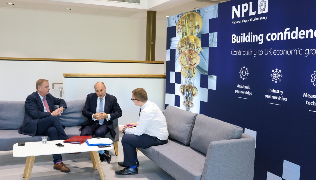 Dr Pete Thompson CBE, CEO @NPL tweet media