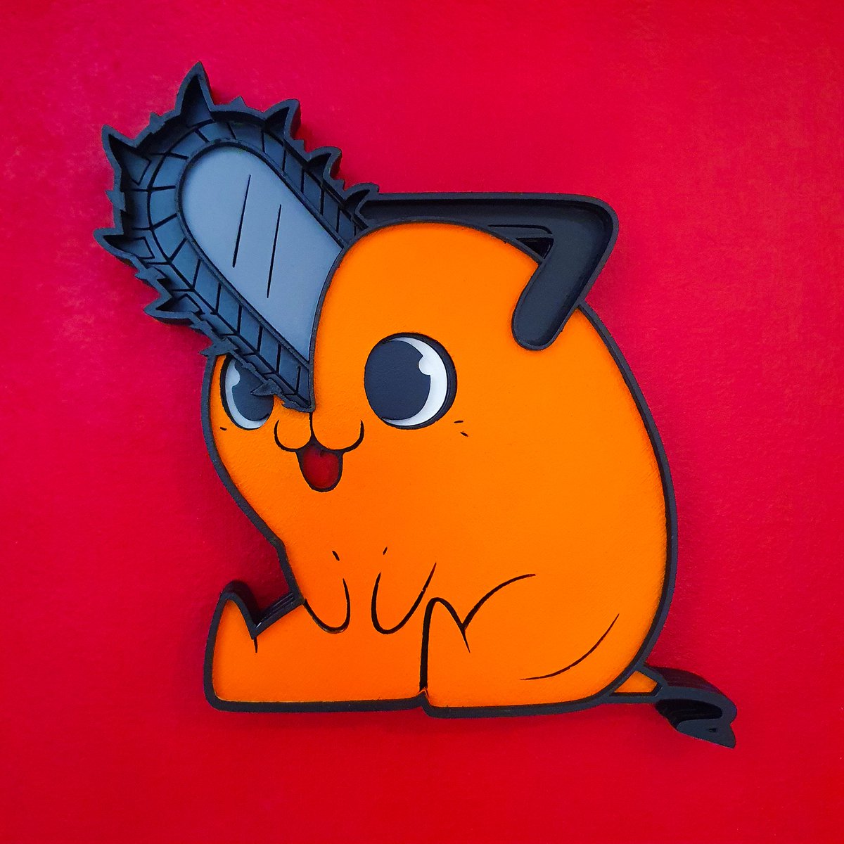 ❗New anime wall art incoming❗

Decorate your home with our Handcrafted Pochita wall art! Isn't he just the cutest? 🤩

*Available to purchase on our website from 01 December*

#anime #chainsawman #pochita #handcrafted #wallart #artist #fandom #homeware #celticraft #woodcraft