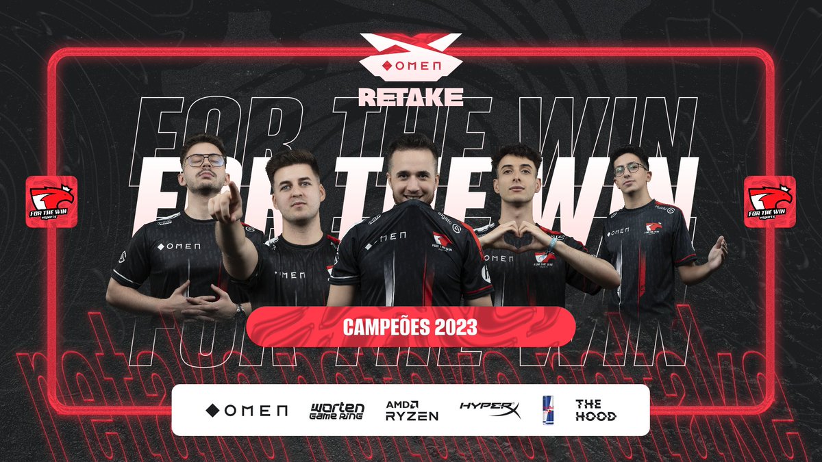 letsRETAKE's tweet photo. A @ftwesports é o GRANDE CAMPEÃO do Circuito OMEN RETAKE em 2023! 🎉
🏆 #OMENRETAKE https://t.co/fS2bXqR1J6