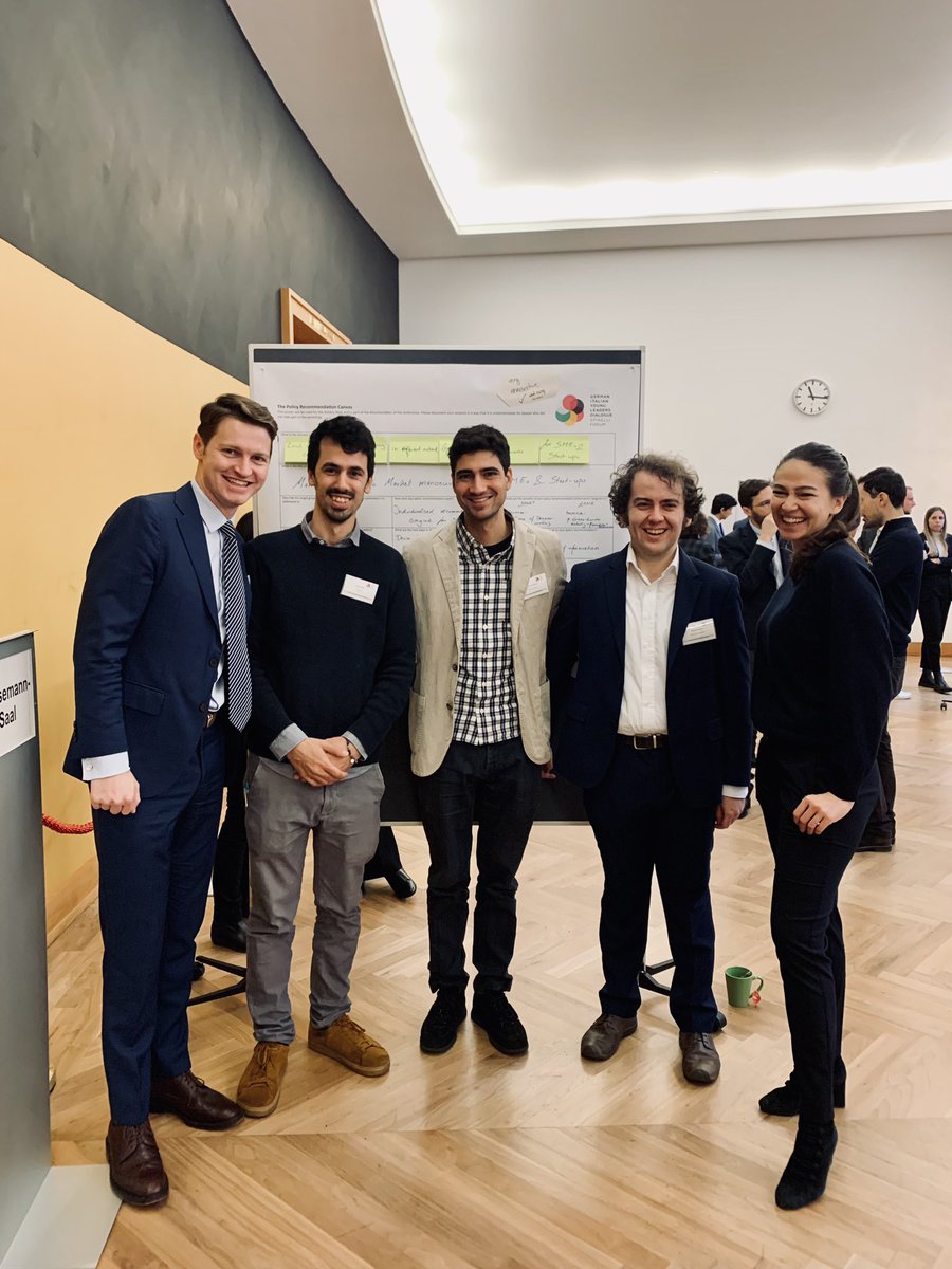 Participating in the Spinelli Forum at <a href="/AuswaertigesAmt/">Auswärtiges Amt</a> this week was great fun. Young leaders from Italy &amp; Germany collaborated on recommendations to address current EU challenges. Grateful for the opportunity to contribute &amp; build bridges. Thanks to <a href="/IEP_Berlin/">Institut für Europäische Politik</a> &amp; <a href="/ispionline/">ISPI</a>