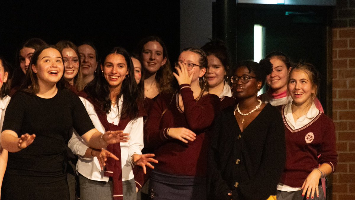 SHSKSchool's tweet photo. And we end #StKatesDay with a Sixth Form play jam-packed with a hilarious St Helen's rendition of the film Wild Child, a TikTok-inspired video marathon and much more https://t.co/5mNLGyWk5H