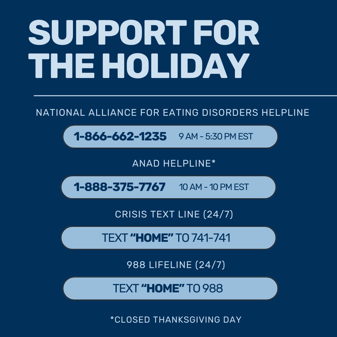 Holidays can be tough, and you are not alone. If you're feeling overwhelmed or need support, there are resources available to you. Connect with the helplines and crisis resources listed above if you or someone you know is struggling.