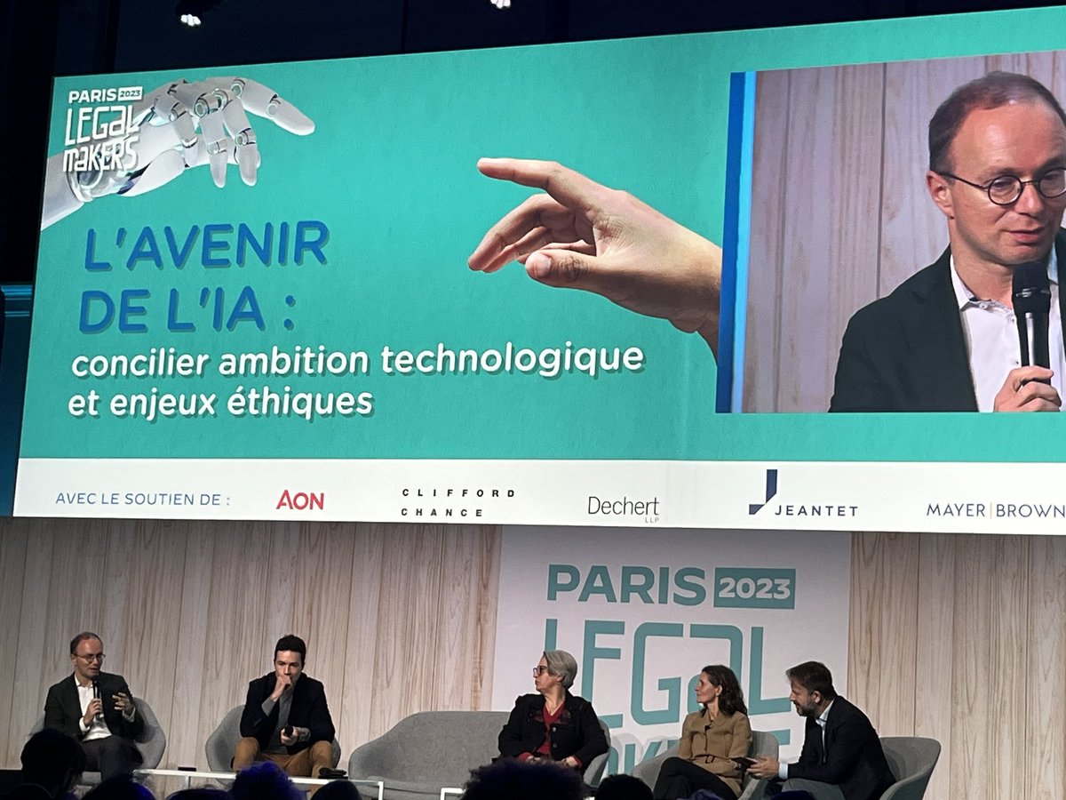 anne_salzer's tweet photo. Discussion foisonnante sur la régulation de l’#IA et l enjeu de l’éthique, aussi pour les #avocats comme acteurs et utilisateurs lors des rencontres de #parislegalmakers 2023
#donnee #data #cybersecurite
@Avocats_Paris
@AdCroze https://t.co/oX0Y99CtVS
