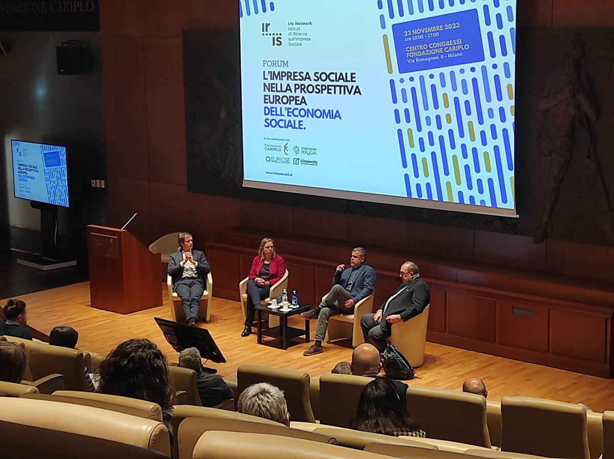 👉 Oggi a Milano nel corso del Forum 2023  è emerso un interessante confronto con le città di #Torino, #Trento #Bologna e #Napoli, tutte impegnate nella prospettiva europea dell'economia sociale.
