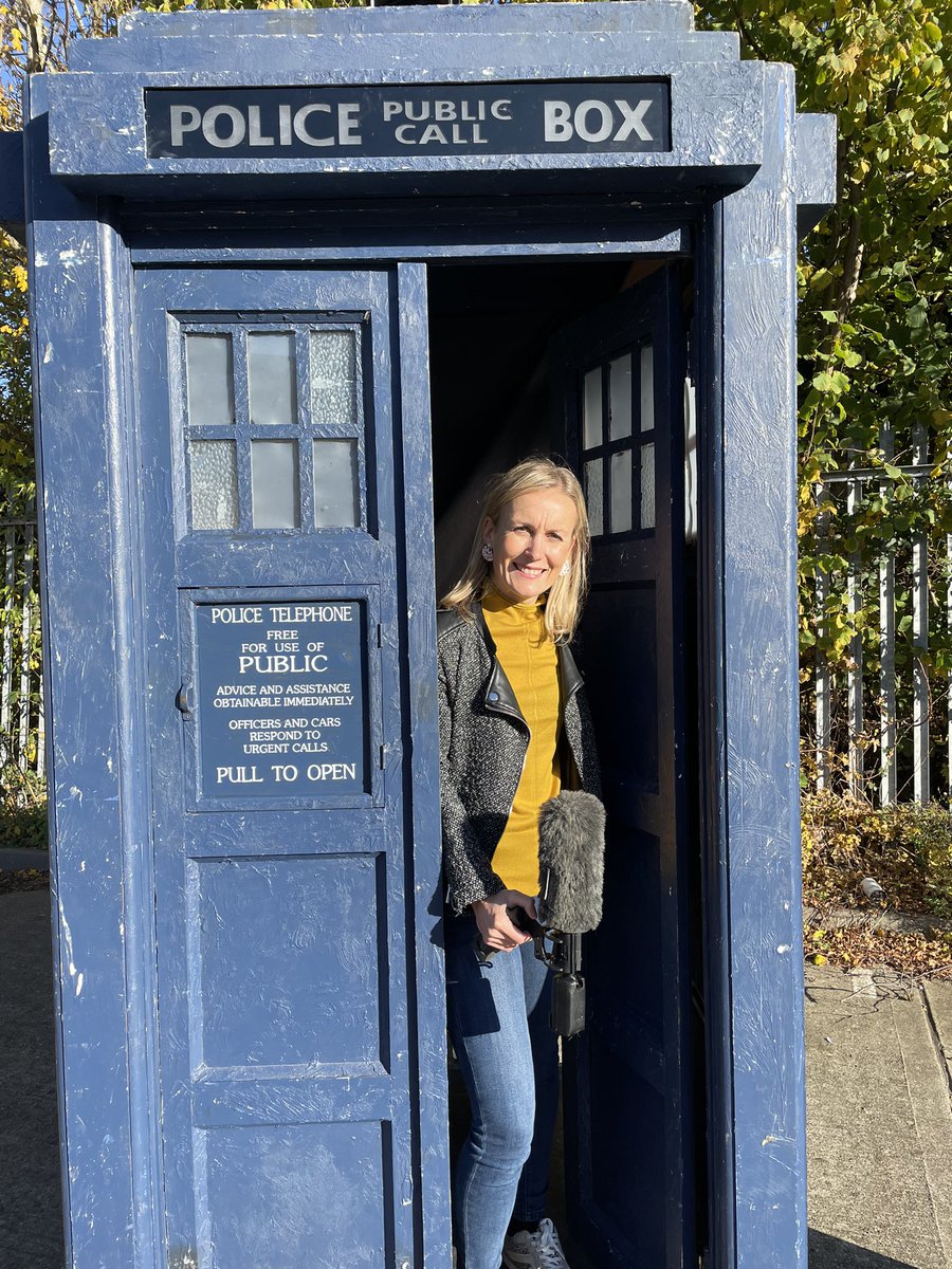 We’ve been on the trail of #drwho in Matt Smith’s home town. I know someone who would be very jealous of this gig <a href="/TomIngall/">Tom Ingall</a> more <a href="/BBCLookEast/">BBC East</a> #northampton