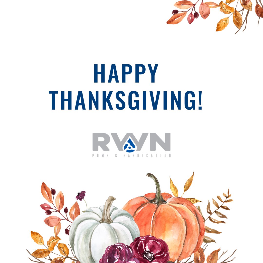 RWNpumpfab's tweet photo. Grateful for another year of partnership and growth. Wishing you a Thanksgiving filled with joy and success! 🦃🍂 #Thanks #GiveThanks #Thanksgiving https://t.co/Apf5bsM72m