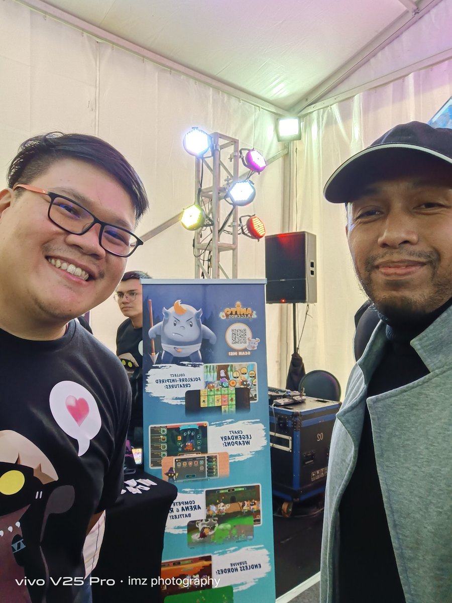 TheImhelAsis's tweet photo. Had a blast at YGG Summit. Had a chance to meet @Jihoz_Axie , James Chua(Anito Legends CEO) and the nicest person in the world- @Elizabethofyou. Filipinos remain bullish towards Gamefi and crypto. ๐ฅ๐ #projectseedtothemoon #outlandodyssey https://t.co/IGS2lSftj7