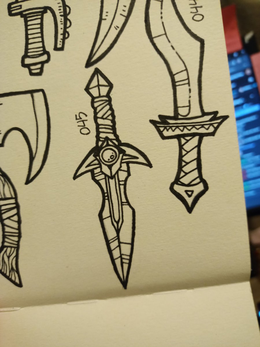 Tiny weapon day 45 #SketchBook