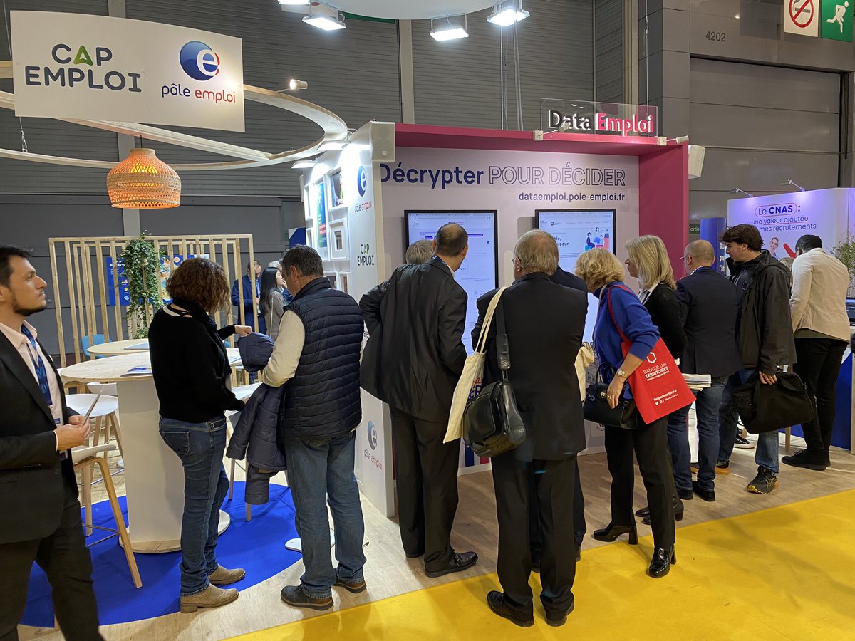 [#SMCL2023 🟡] Merci aux nombreux visiteurs venus sur notre stand ! 🙏

Cette participation commune avec <a href="/Capemploi_/">Cap Emploi</a> au <a href="/salondesmaires/">Salon des Maires et des Collectivités</a> a permis de mettre en lumière nos solutions en faveur de l'attractivité de vos #territoires 🤝

#TousMobilisés #emploi #recrutement #handicap