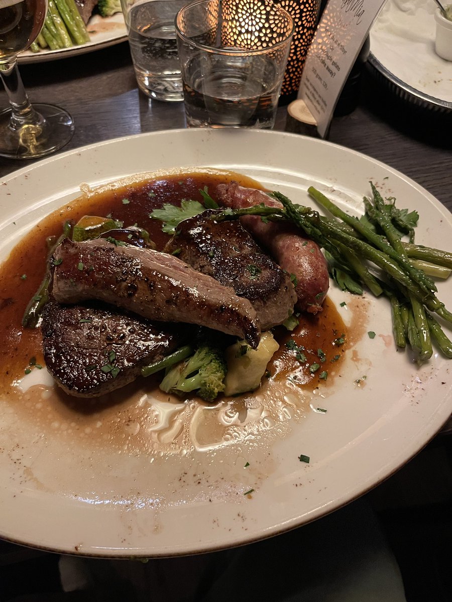 JohnnyRudeATX's tweet photo. Happy Thanksgiving! Spending mine in Norway chomping on some tasty, reindeer, lamb, and elk! https://t.co/WGaYSLAmem