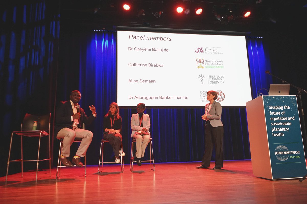 ITMantwerp's tweet photo. We were well-represented at @ectmih2023. It was fun to bring the #ITMFamily together and reconnect with our #ITMAlumni. Sessions were hosted, posters were presented, knowledge was exchanged… Another successful day for the #GlobalHealth community. 🚀 #ECTMIH2023 https://t.co/R2JUpTaNfc