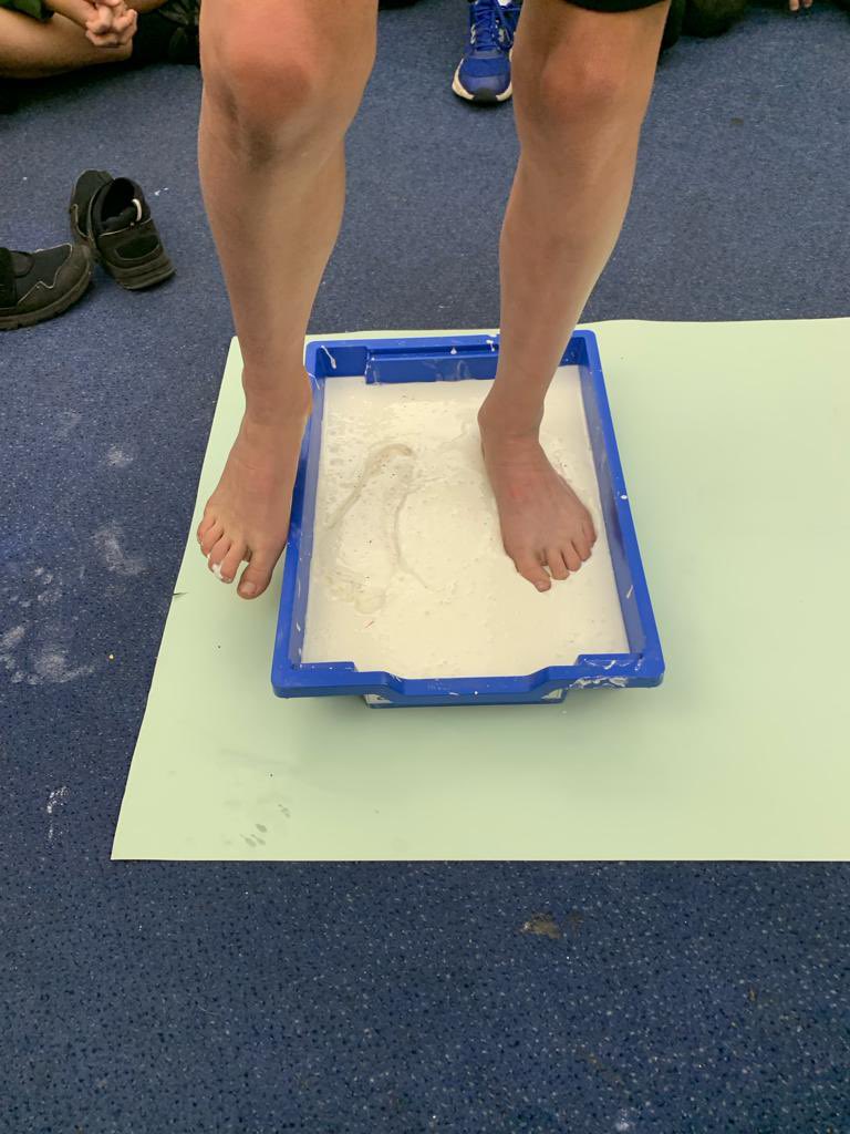 Eagles have been learning about the properties of materials and deciding whether oobleck is a solid or a liquid.