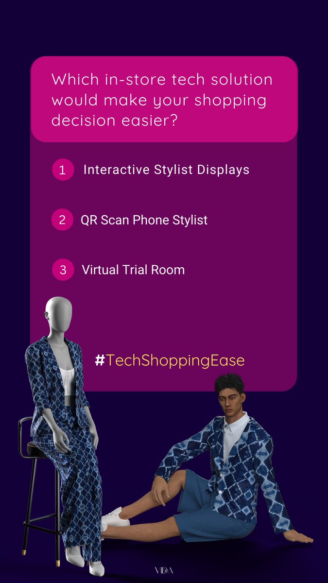 StylebyVida's tweet photo. 1, 2, 3 or other?
Need your opinion
#technologyforyou #fashion #stylebyvida https://t.co/HLqE6FPjsc