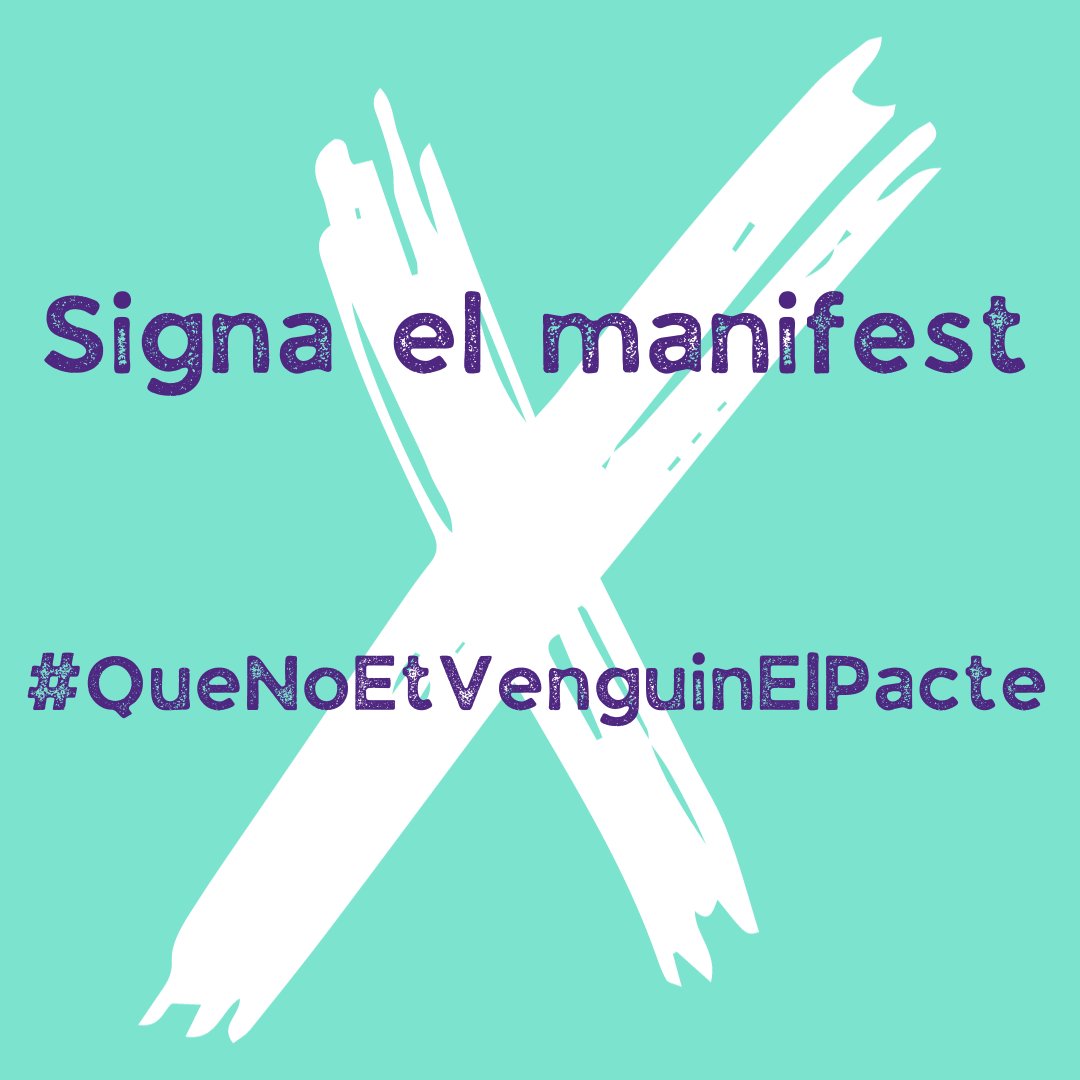Organitzacions contra el Pacte Europeu de Migracions i Asil comparteixen avui un manifest per un Mediterrani i un Sud Global on es respecti la vida. Comparteix, difon, informa’t, signa! #QueNoEtVenguinElPacte

👇signa el manifest:
forms.gle/Q5vt57NcZ4FF2k…