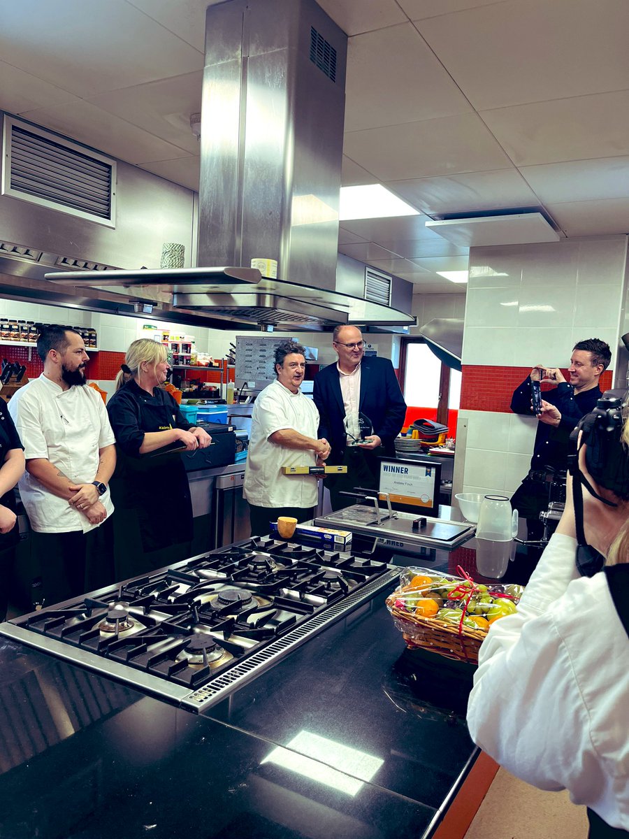There was so much good food on offer today at @OCSUK_IRE food co Chef Of The Year! The competition was close, well done to all involved and a huge congratulations to <a href="/Brown78Jennifer/">Jennifer brown</a> for winning dish of the year in the mystery basket round and Andrew for winning Chef of the year!