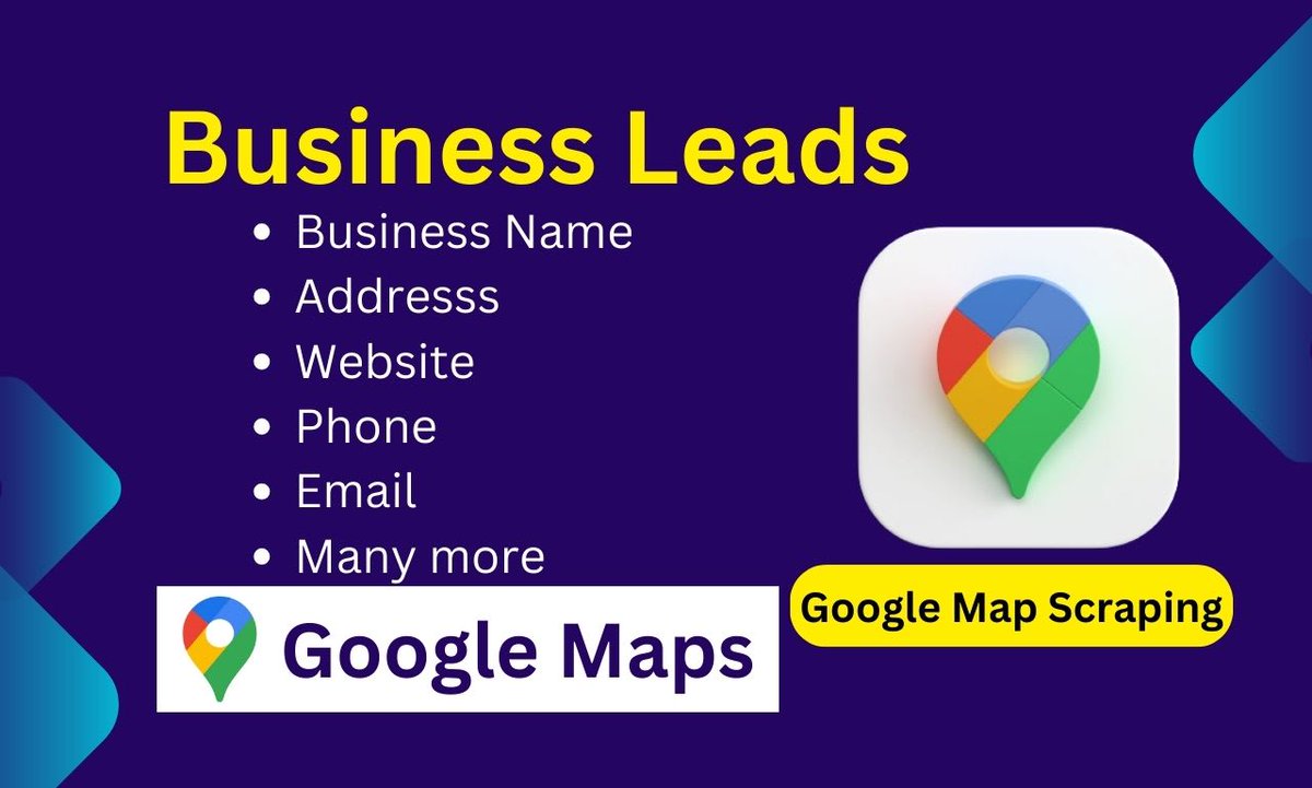 RealRanairfan's tweet image. I will scrape google maps business leads with emails and phone

visit or Contact me on fiverr fiverr.com/s/AkLkrB
#GoogleMaps 
#BusinessLeads
 #DataScraping 
#LeadGeneration
#B2BLeads
#SalesProspecting
#MarketingLeads
#BusinessDevelopment
#LeadGen
#SalesFunnel…