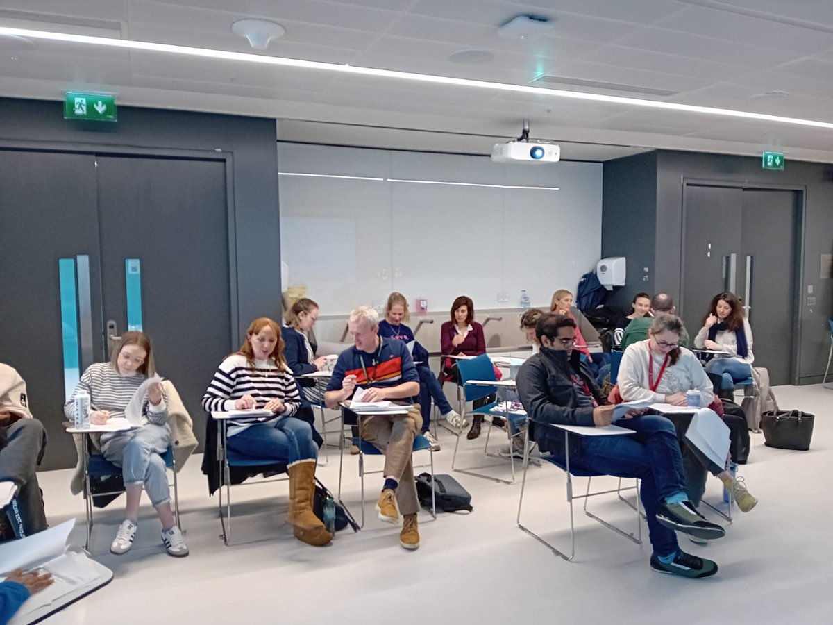 Delighted to welcome colleagues from <a href="/CHI_Ireland/">Children's Health Ireland</a>, alongside our own <a href="/RCSI_Irl/">RCSI</a> faculty, to our fourth in-person Faculty Development Workshop! Today we focused on reflective teaching and peer coaching in simulation-based education

#RCSIEducate