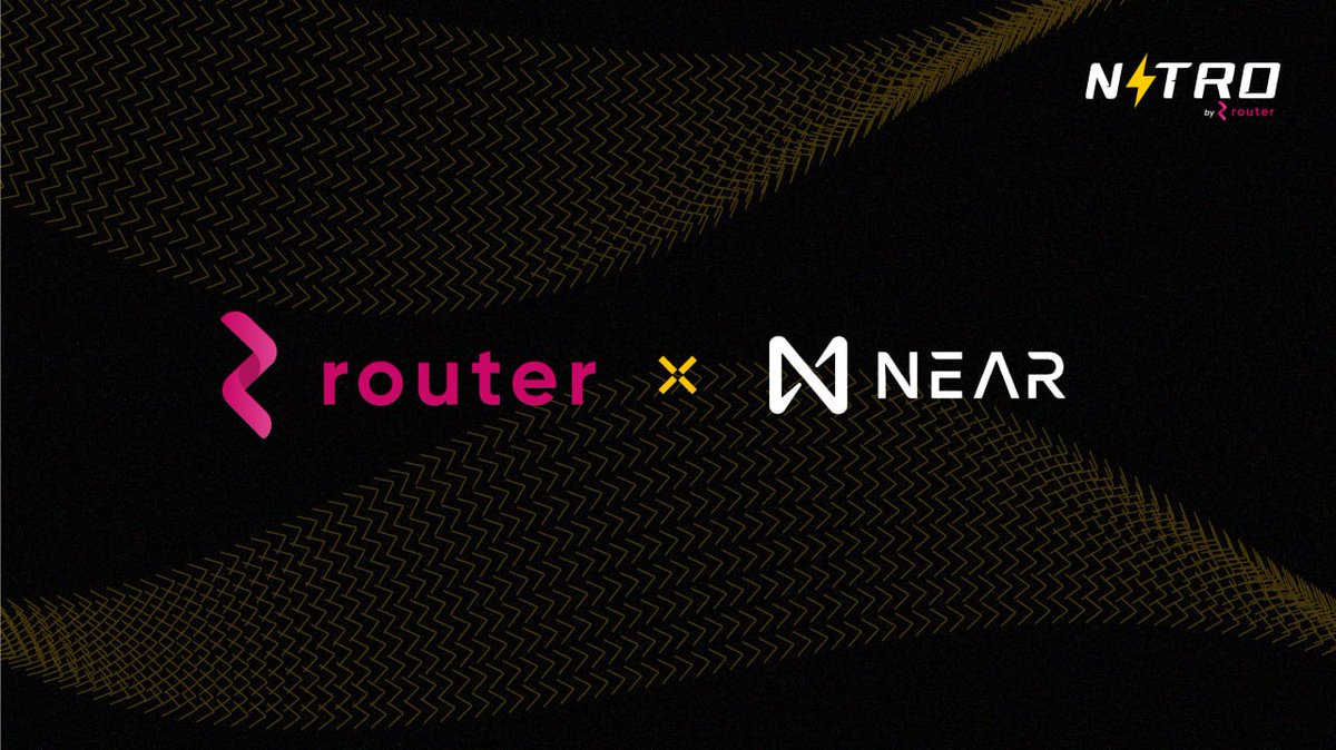 routerprotocol's tweet photo. NEAR, a top non-EVM blockchain, has gone live on Router’s Testnet Mandara. With Router Nitro, our flagship dApp, users in the NEAR ecosystem can now transfer test tokens to and from NEAR onto other supported chains. 

After the mainnet launch, cross-chain fund and asset transfers will be fully enabled.

🔁 Token Transfers Simplified to @NEARProtocol!
Once Router Nitro goes live on Mainnet, users will be able to effortlessly transfer an array of tokens - stablecoins, wrapped assets, and more - to and from any supported chain on to NEAR.

Let’s get a better understanding 👇

Consider this scenario: User initiates a cross-chain transaction of an asset from Ethereum to NEAR. 

Router Nitro employs three distinct flows to execute this transaction seamlessly: our foundational Forwarder flow, Circle’s CCTP Flow, or the Mint and Burn Flow, based on the token type.

The Forwarder flow operates through trustless entities known as Forwarders. These entities are basically market makers who provide liquidity, empowering Router Nitro to facilitate swift transactions at an optimal cost, thereby enhancing the capital efficiency of the bridge.

Furthermore, Router Nitro also employs the "Reverse Verification" flow, ensuring rapid and cost-effective transfers. This application-specific bridging construct, unique to our chain, can enhance the efficiency of other applications.

This integration with NEAR extends these capabilities to the NEAR community through Router Nitro. Now, users within the NEAR ecosystem can benefit from these offerings seamlessly.

About Router Nitro:
Router Nitro is an intents based, modular cross chain bridge that will be up to 60% cheaper, working on zero TVL; highly secure and quicker than all incumbents. 

Discover NEAR Integration on Router Nitro Testnet and stay tuned for Mainnet: https://t.co/9OBZaOE8RI
   
About NEAR Protocol:
NEAR Protocol is a Layer 1 blockchain network known for its fast speed, high security, and infinite scalability. NEAR Foundation, a Swiss non-profit foundation, supports the development and operation of the network. The foundation operates an ecosystem fund of up to KRW 1.15 trillion (approximately USD 1 billion) to promote its own ecosystem growth. NEAR has attracted investments from prestigious investors such as a16z, Coinbase Ventures, Multi Coin Capital, and Hashed, recognizing the technical expertise of its excellent developers.
