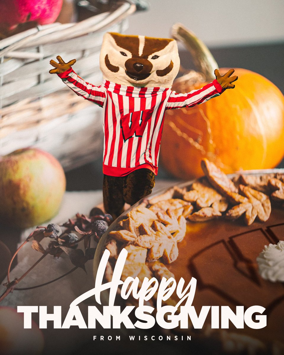 Always grateful for the opportunity to practice on Thanksgiving. Thankful for this T.E.A.M. #OnWisconsin