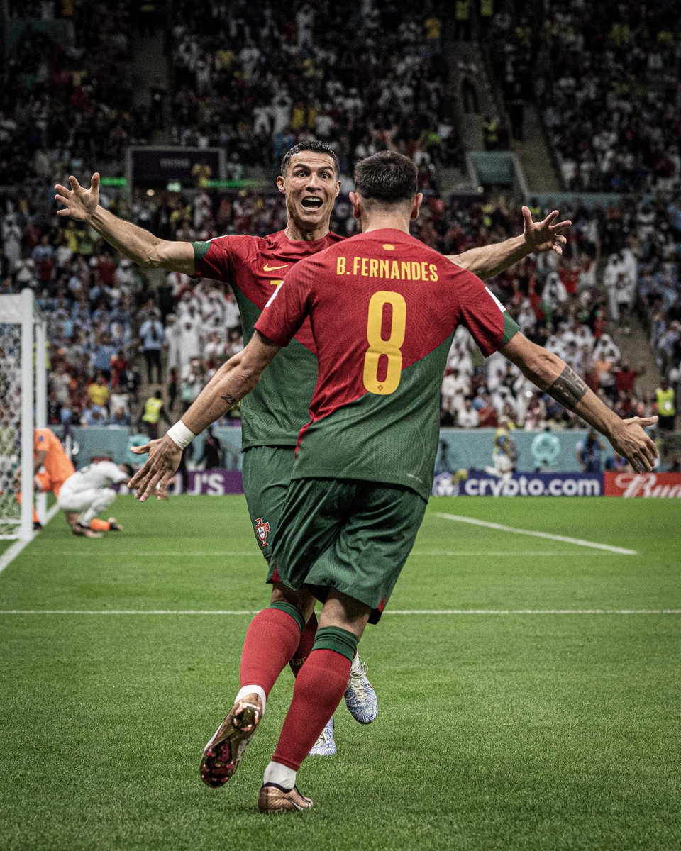 ESPNUK's tweet photo. Portugal were the only team to stay perfect in EURO 2024 qualification with 10 wins from 10 games.

Cristiano Ronaldo was also their top scorer with 10 goals 🐐 https://t.co/GCnS6n9XwY