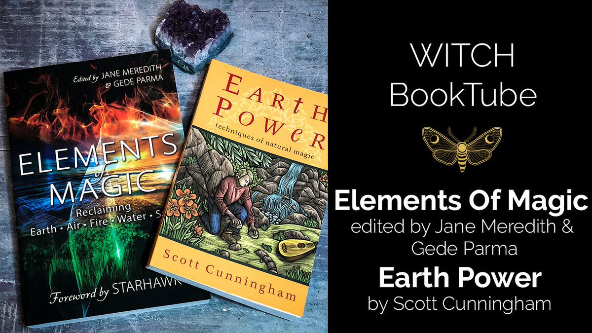 TheWitchesBox's tweet photo. What's a witch without the love of the Earth? In case you missed it, check out this Booktube review on our YouTube channel of these two great reads! #booktube #bookreview #witchcraft https://t.co/FdWzG2Srn2