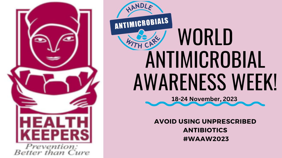 Preventing antimicrobial resistence together. #WAAW2023