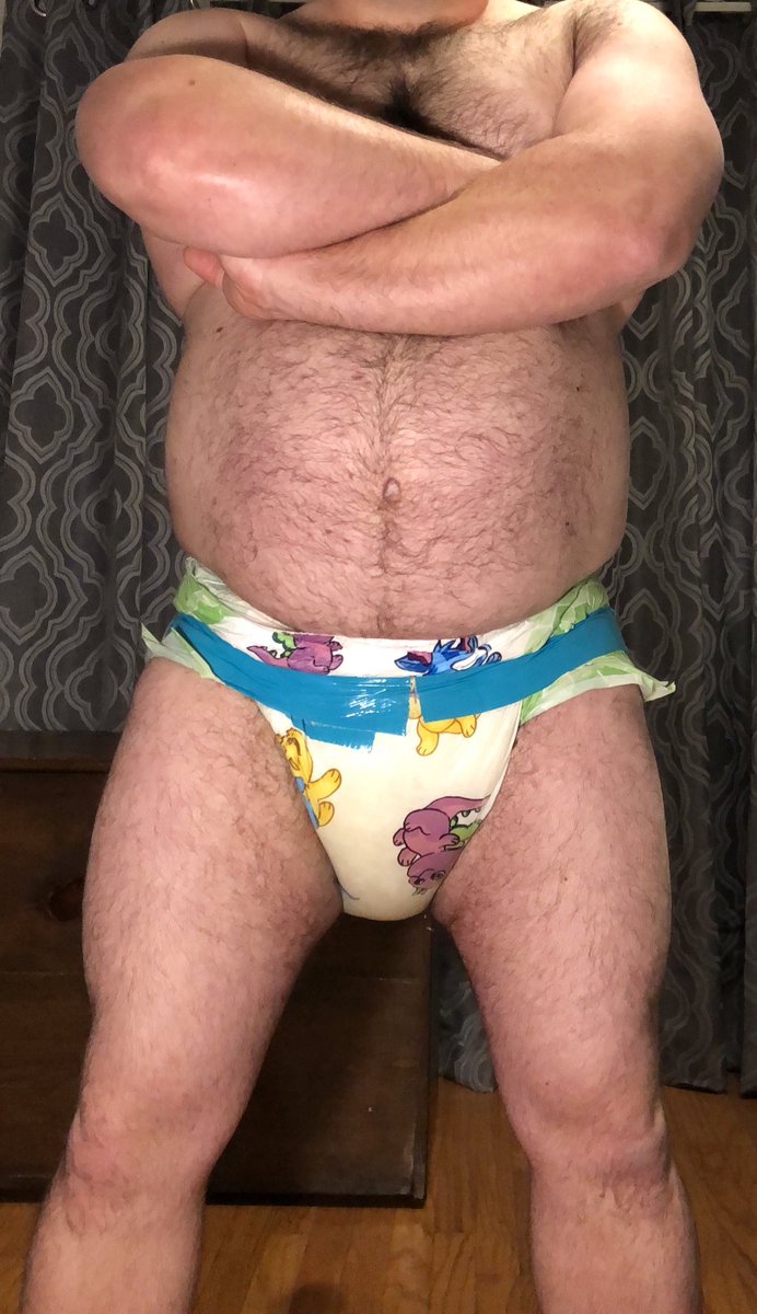 STLDL1's tweet photo. Wear your diaper so long that the print wears off. https://t.co/vn50QN2NQM