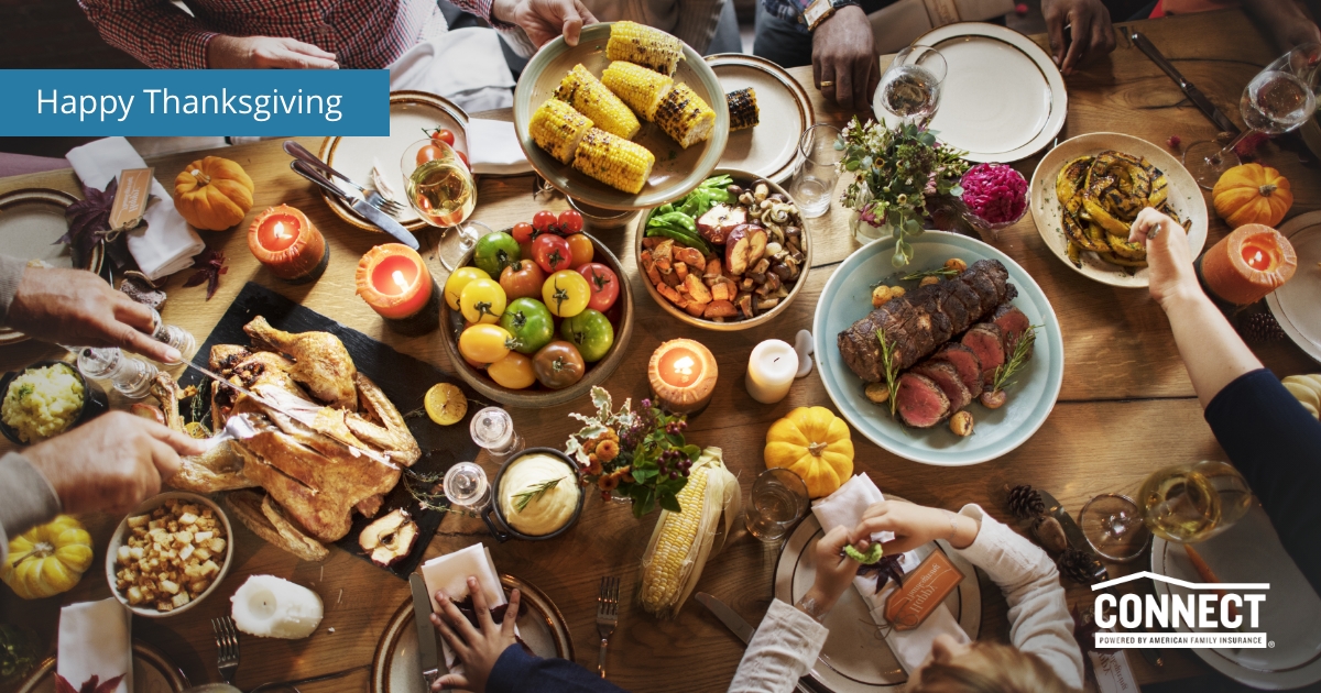 #HappyThanksgiving to all the customers, team members, families and communities of CONNECT.