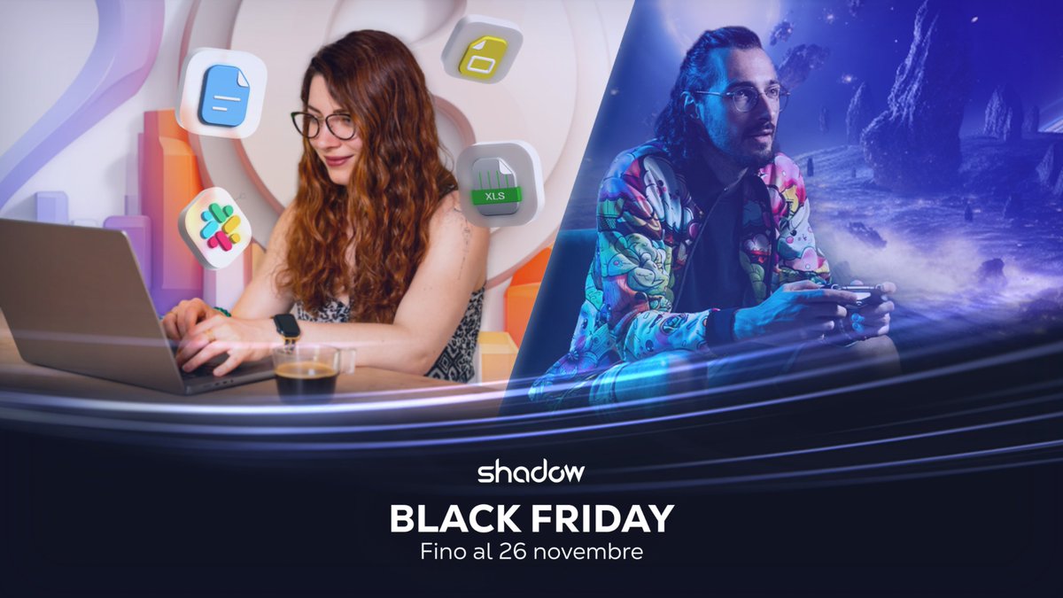 ShadowPC_IT's tweet image. 🚨OFFERTE BLACK FRIDAY🚨

Quest'anno, #ShadowPC sta dando il meglio di se per il Black Friday con:

- 33% di sconto sul primo mese di Shadow PC Boost
- 90% di sconto sul primo mese di Shadow PC Essential

L'offerta è valida fino al 26!

shadow.tech/it-IT/blog/bla…