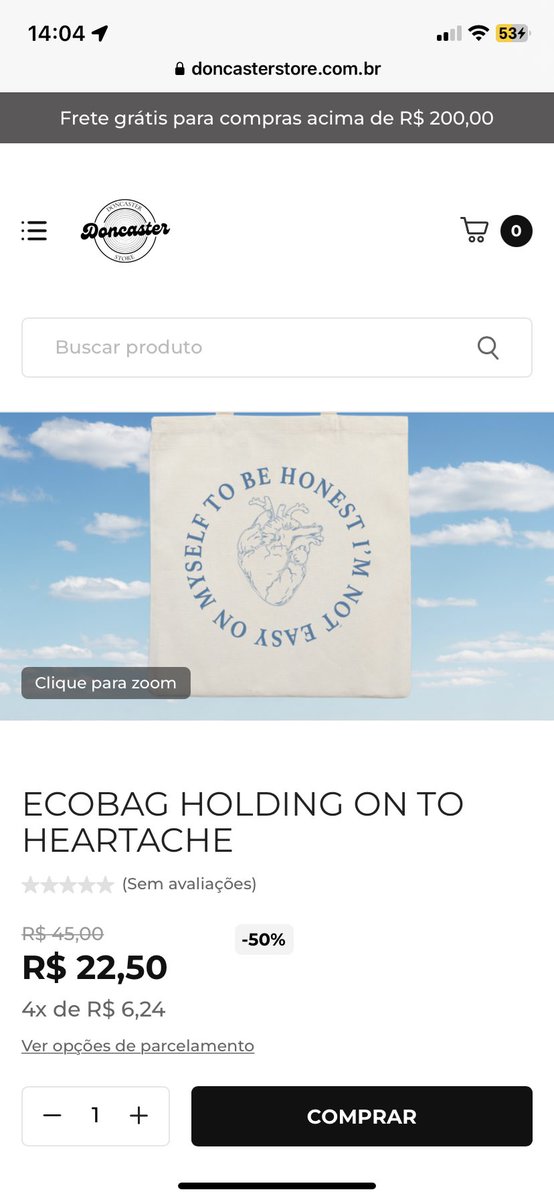 louisdoce's tweet image. comprem essa ecobag da maior música do fitf