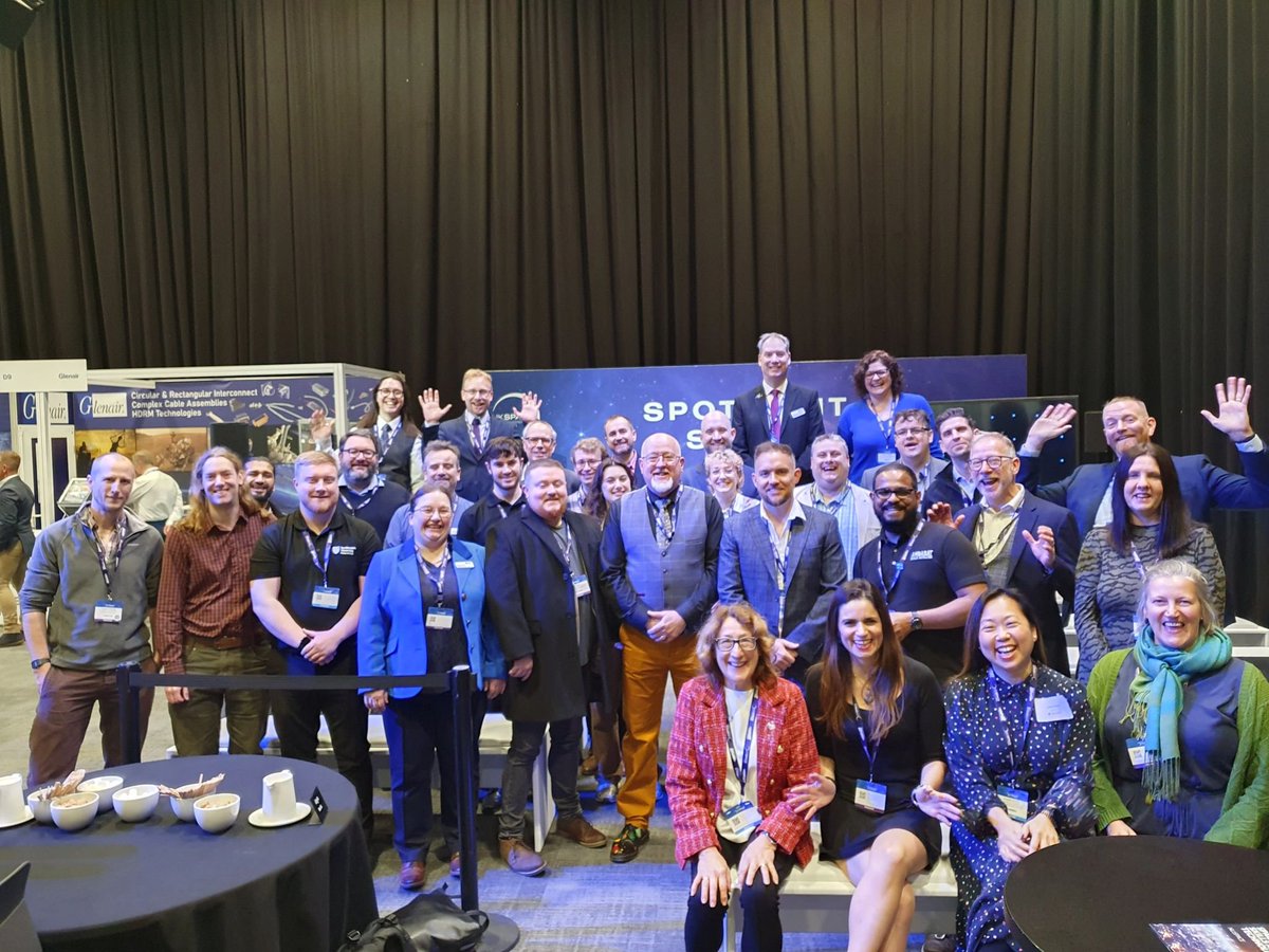 NorthumbriaUni's tweet image. It’s the final day of the @ukspaceconf! 🚀 
We’ve shared all things #SpaceNU, unveiled our £50M NESST Centre in partnership with @LockheedMartin and @spacegovuk and Eamon Scullion delivered a specialist talk on Space Agility. Discover more @ orlo.uk/RGGm3