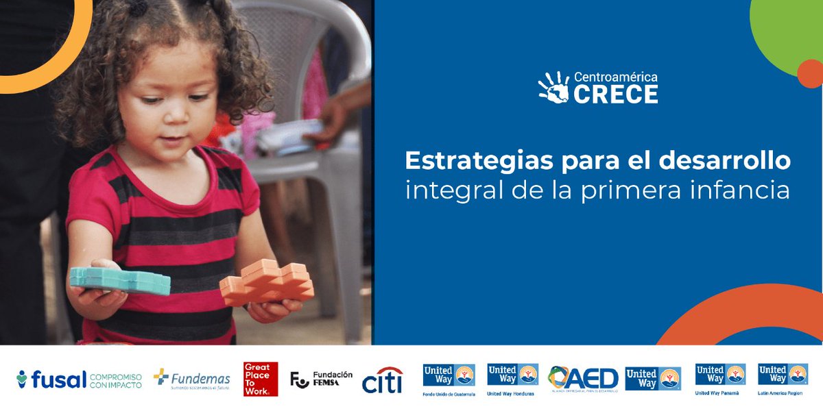 El juego es una herramienta imprescindible para el desarrollo físico, mental y emocional en la infancia.  

✅Inscríbete a nuestro curso: “Estrategias para el desarrollo integral de la Primera Infancia” en este enlace: …ainfanciafusal.centroamericacrece.org 

¡Es gratis y a tu ritmo! 🤓