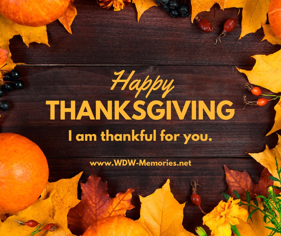 WDWMemoriesPod's tweet photo. As I reflect on this day of thanksgiving, I am so blessed by your support, love, and friendship. Thank you for sharing in each of my family’s memories all these years. From our family to yours, Happy Thanksgiving!

#thanksgiving2023 #HappyThanksgiving2023 #happythanksgivng https://t.co/zyKkR3K5Om