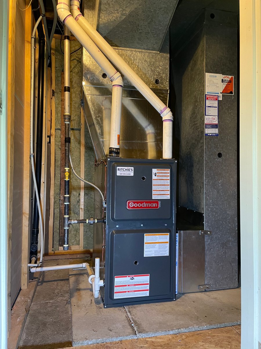 RitchiesYYC's tweet photo. Oh no, furnace troubles! Don't worry, we're here to help! Our experienced team will have your home feeling toasty again in no time ♨️ 

#furnacetroubles #heatingup #WinterWarmth #StayCozy #ProfessionalServices #HeatingExperts #HeatingMaintenance #calgary #calgarywinter #yyc https://t.co/BojJ9aEjta