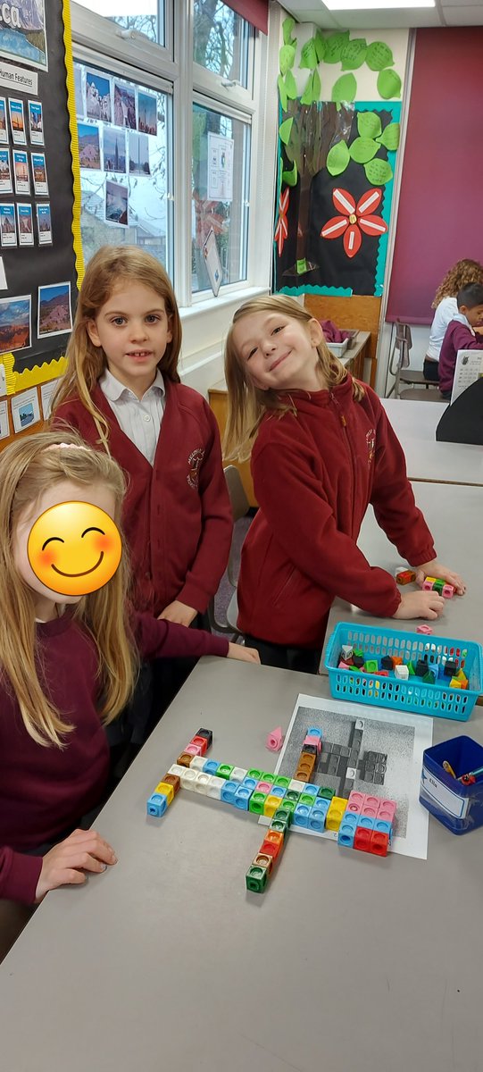 MelthamMoor's tweet photo. We have been using our knowledge of the multiplication facts for 2 and scaling, in order to make Robbie the Robot's big brother, Reece. We had to prove Reece was double Robbie's size.
#MMY3 #MMmaths https://t.co/ilW9hPPlXH