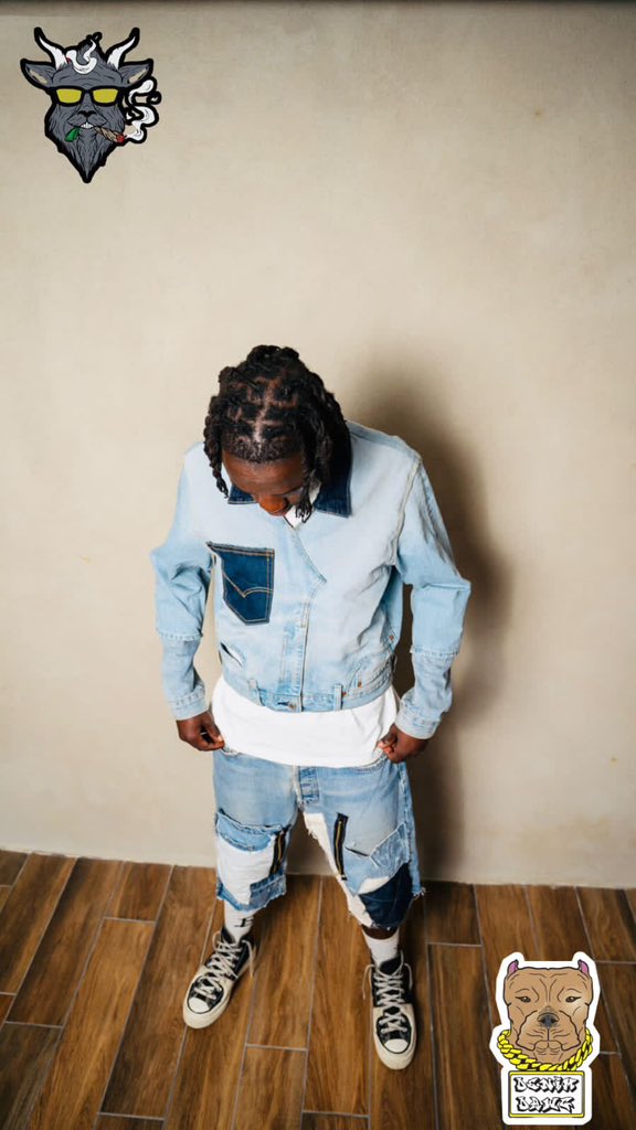 theeguidegps_'s tweet photo. Denim Dawg x Goaty : Denim upcycle Summer Range SS23 ♻️ 

Now available Dm for orders or enquiries 🐾🐐 https://t.co/OBLiXZNP5h
