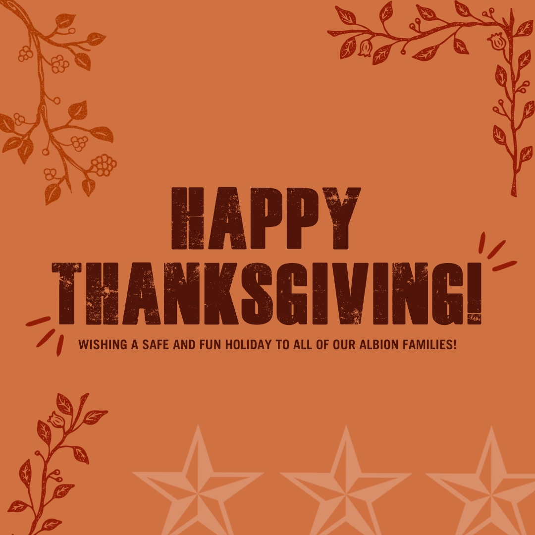 AlbionSc's tweet photo. #ALBION_SC wishes all players and coaches a happy Thanksgiving with their families and friends!π¦π
#ALBIONProud
#ALBIONNation https://t.co/5N1AkoQ8RF