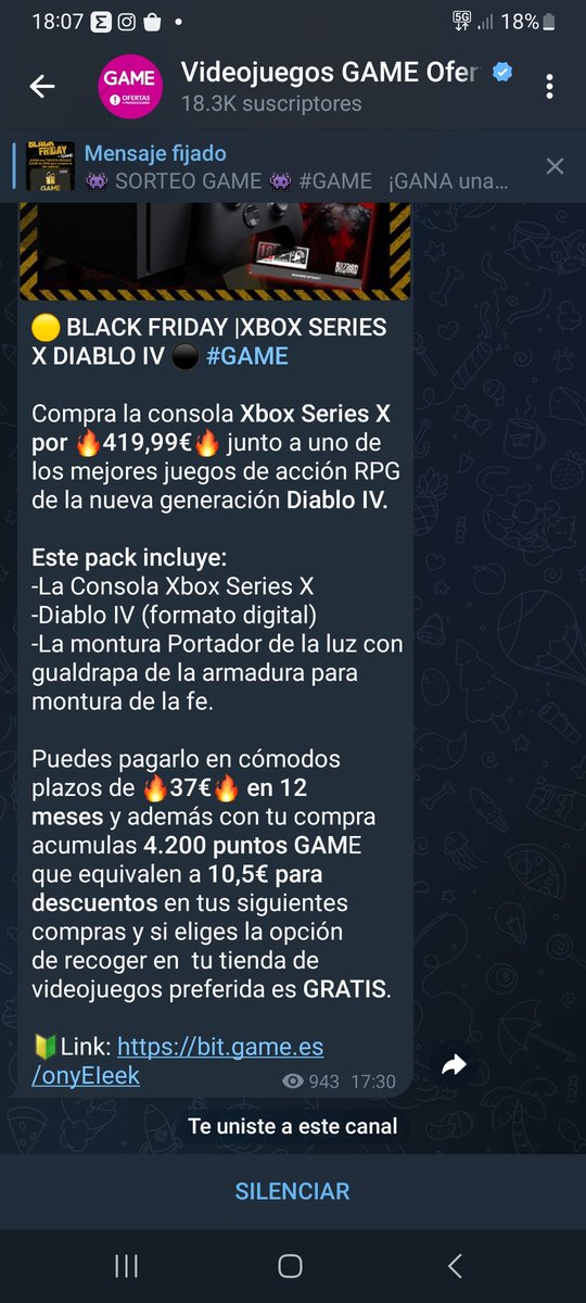 iferrerv's tweet photo. @VideojuegosGAME #BlackFridayGAME https://t.co/nu118adKMm