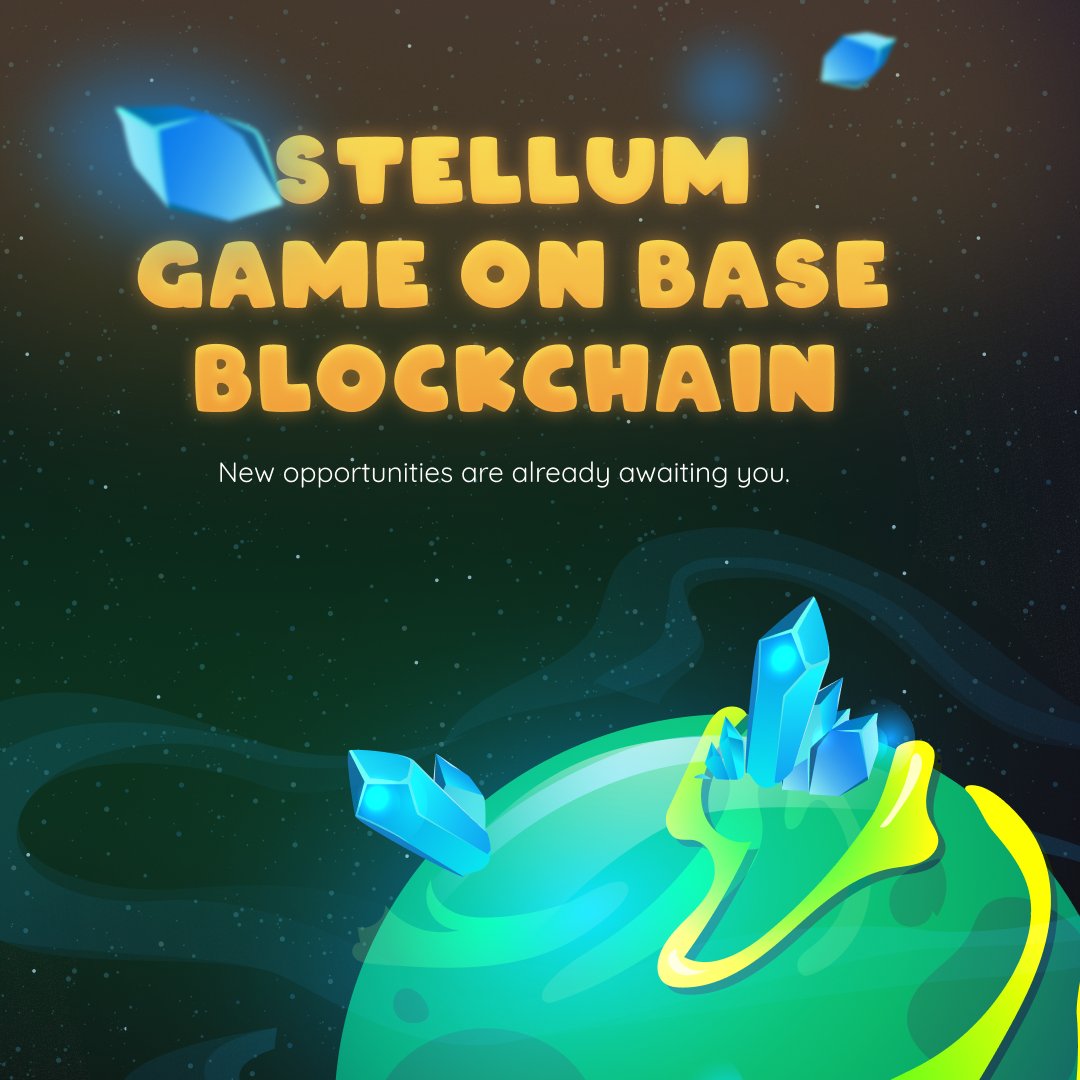 StellumGame's tweet photo. 🪐 ANNOUNCEMENT OF #STELLUM GAME ON #BASEBLOCKCHAIN

🎮 Friends, we're excited to share some important and thrilling news with you. Very soon, we'll announce the launch date of the #P2E game Stellum on the Base blockchain. https://t.co/bvfBjeDges