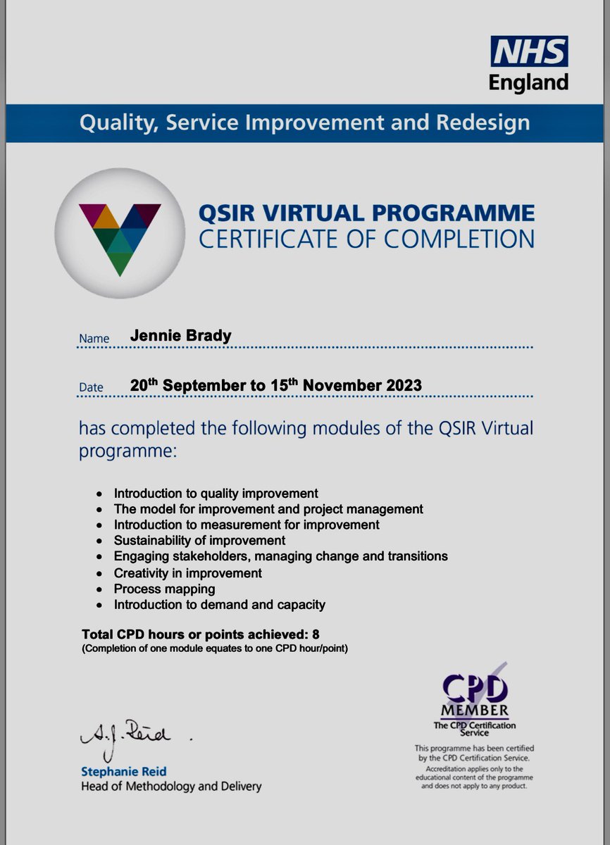 Jennie Brady (@jenniebrady) on Twitter photo Really enjoyed this course I have completed, thanks to Louise Middleton <a href="/BTHFT_Transform/">Transformation Team</a> she made it really accessible whilst I’ve been working in my new role. Such a supported first couple of months at <a href="/aedbthft/">AED- Bradford Emergency Department 💙</a> 🤩🙌 Really enjoyed this course I have completed, thanks to Louise Middleton <a href="/BTHFT_Transform/">Transformation Team</a> she made it really accessible whilst I’ve been working in my new role. Such a supported first couple of months at <a href="/aedbthft/">AED- Bradford Emergency Department 💙</a> 🤩🙌