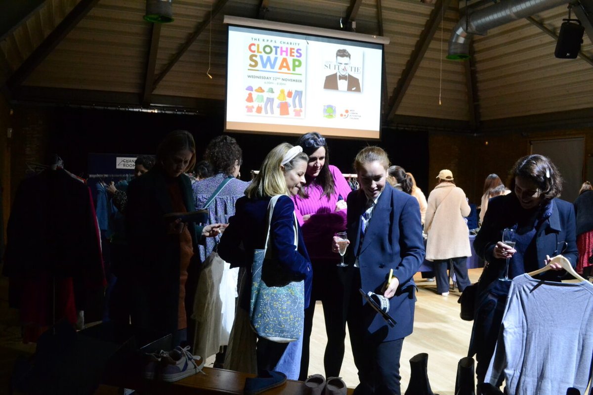 RPPS_Community's tweet photo. @RPPSlondon hosted their inaugural Charity Clothes Swap this week. It was a very enjoyable event with lots of fantastic items on offer, as well as being a great social opportunity for staff and parents!

We raised over £300 for our partner charity, @WLAChildren.

📸 @RPPS_Art https://t.co/b6T2bq8pVJ