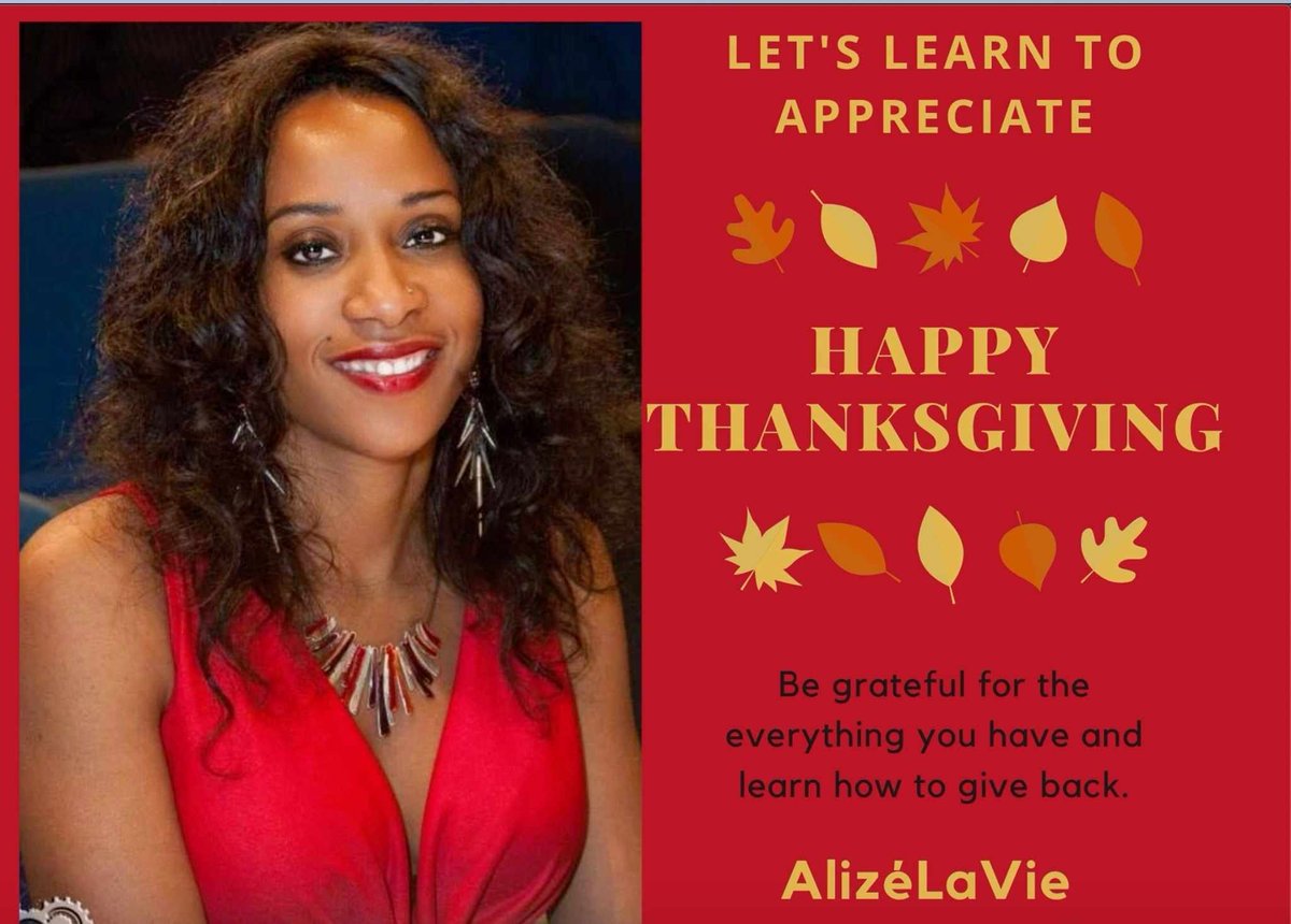 ✅HAPPY THANKSGIVING to you and your family A Thank you card from our CEO @alizeutteryn One Love ❤️ #appreciation #alizelavie #appreciationpost #gratitude #happythanksgiving #grateful #thankfulthursday #blessed