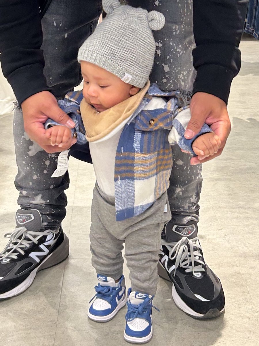 lavishjassss's tweet image. You Match My Fly 😍💙👶🏽✨ #JassSon #FlyGuy #Cayden