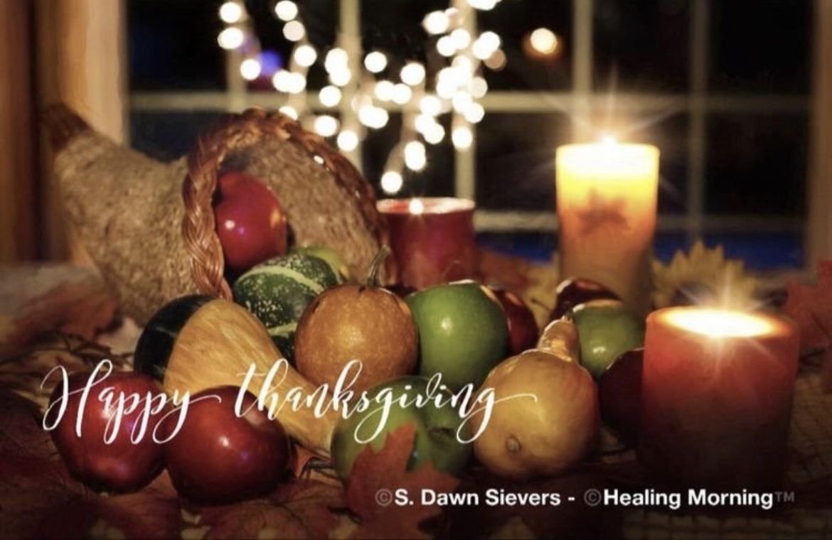 sds2965's tweet image. Blessing to us all on this Thanksgiving Day. ✨

#HealingMorning #HappyThanksgiving #Blessings