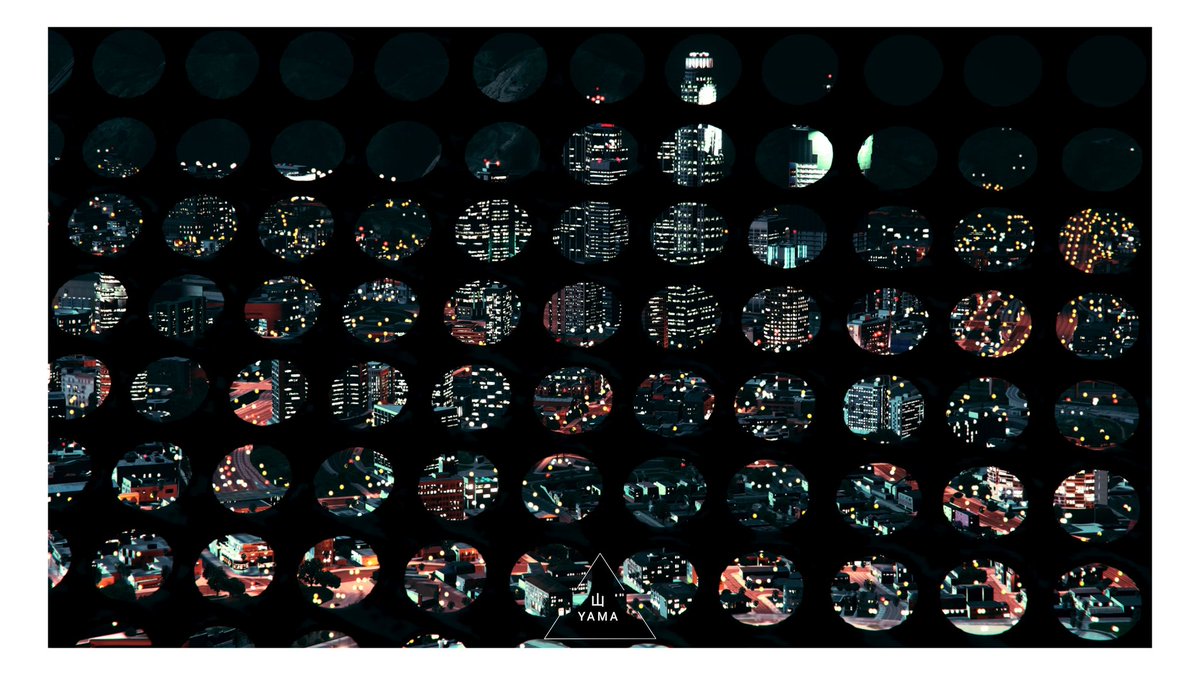NPC2186's tweet image. •Urban Spherical Mosaic [Repost] 

#Yama山
#Spherical #Mosaic #LosSantos #Landscape #Black #Points #Dots #Urban #Night #Abstract #AbstractVP #Framed #Poster
#VirtualPhotography #Photography  #GrandTheftAutoV #GTAV #GTAOnline #RockstarGames