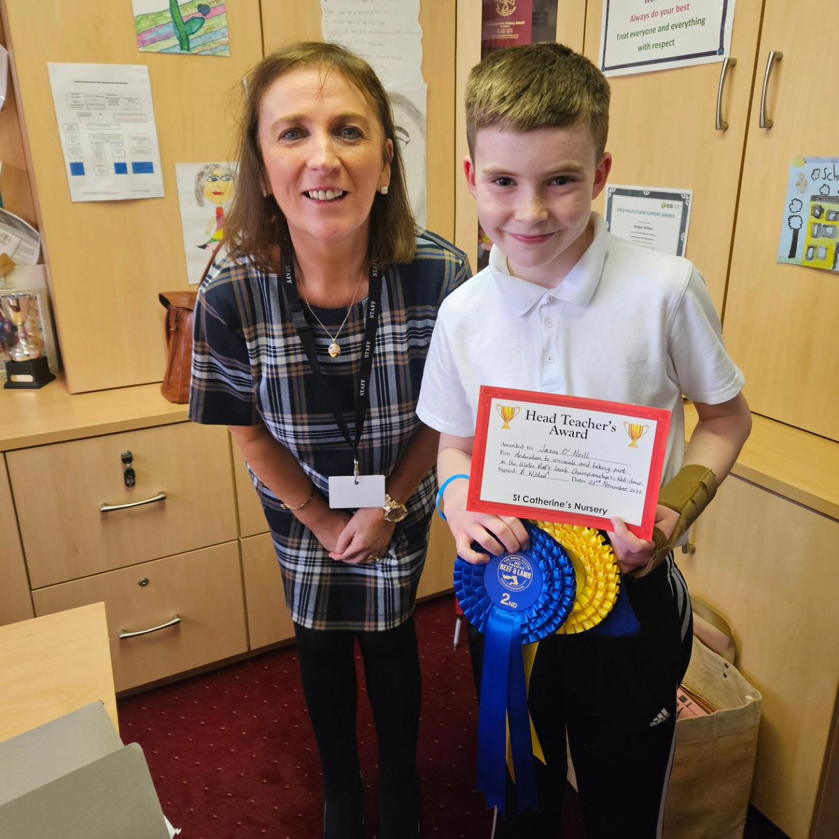St Catherine's PS tweet media