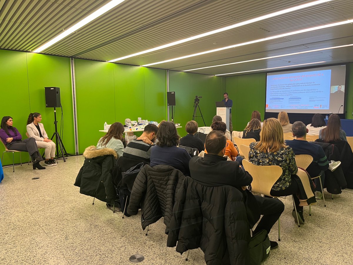 Está pasando: Talleres sobre VMNI en la Reunión de Invierno de SEPAR! <a href="/SeparJovenes/">SeparJóvenes</a>  <a href="/SeparRespira/">SeparRespira</a>